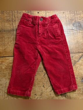 Polo by Ralph Lauren Kids Red Corduroy Pants